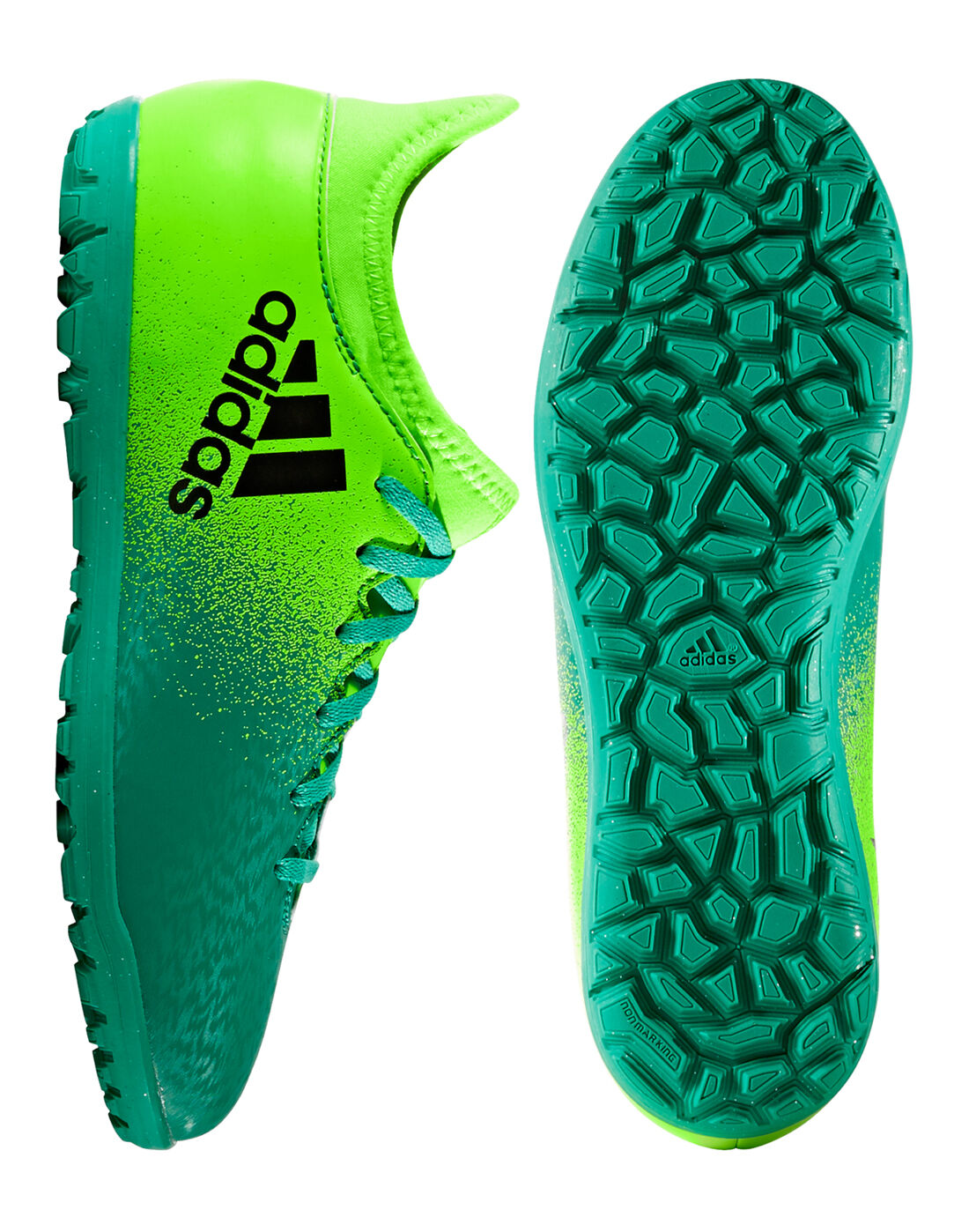 adidas Kids X 16.3 Astro Turf - Green 