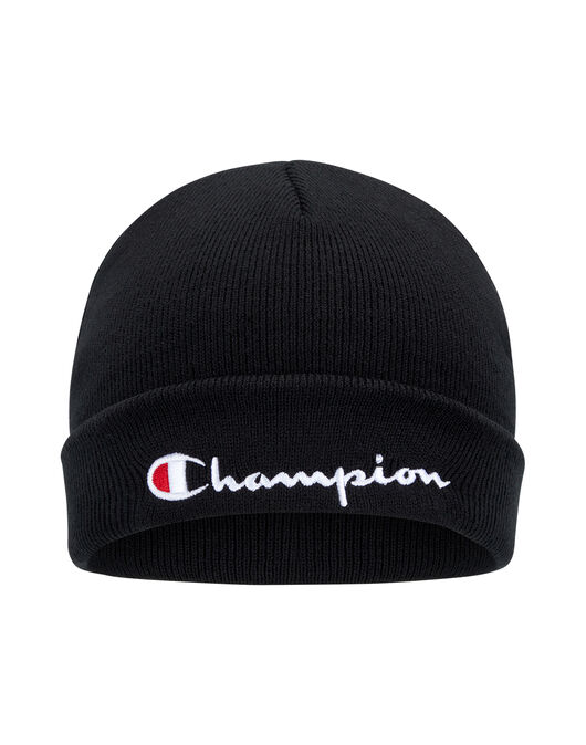 Champion Beanie Cap - Black | Life Style Sports EU