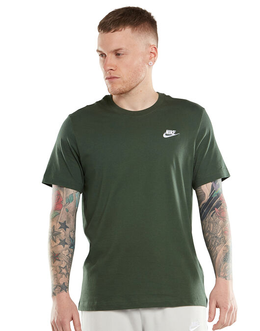 Nike Mens Club T-Shirt - Green | Life Style Sports IE