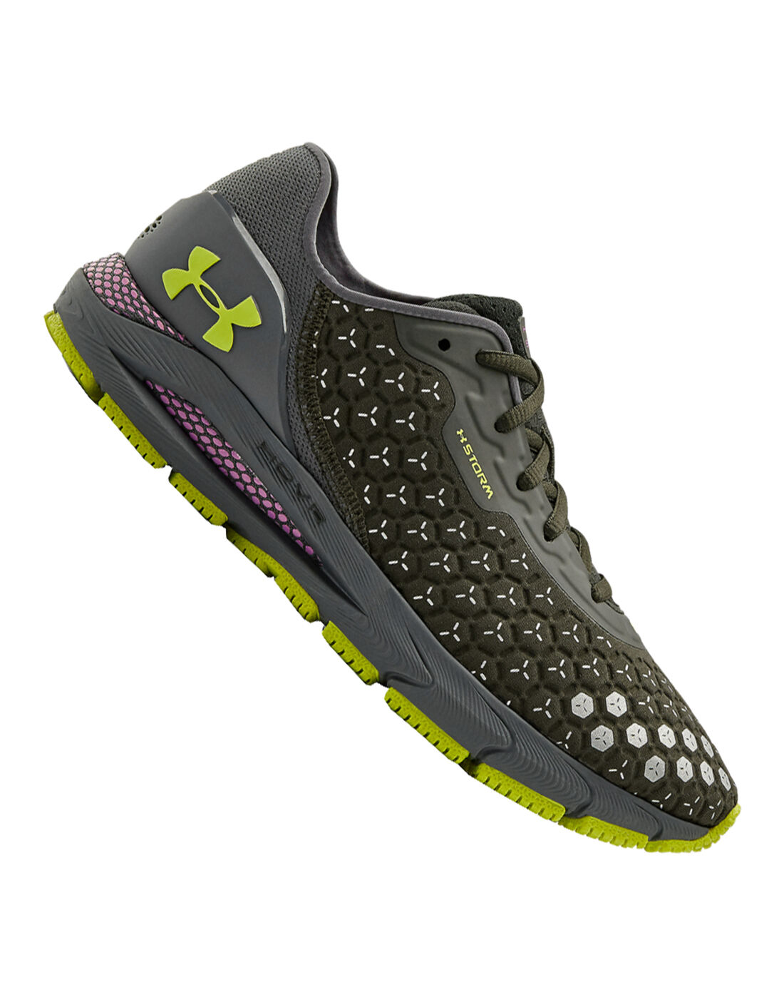 Black Under Armour HOVR Sonic 3 Storm Mens Running Shoes 