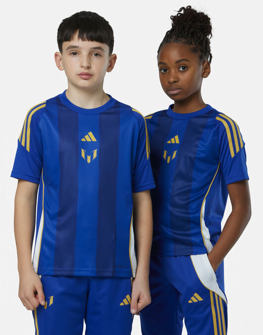 adidas Older Kids Messi Jersey Blue Life Style Sports IE