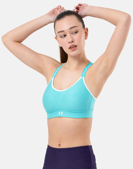 Under Armour Womens Infinity High Crossover Sports Bra Teal XL