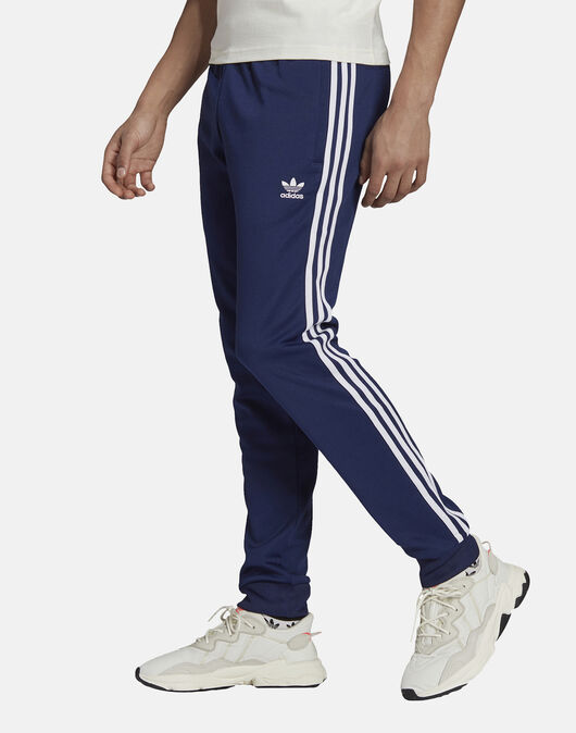 adidas Originals Mens Adicolour Fleece Pants Blue | Life Sports EU