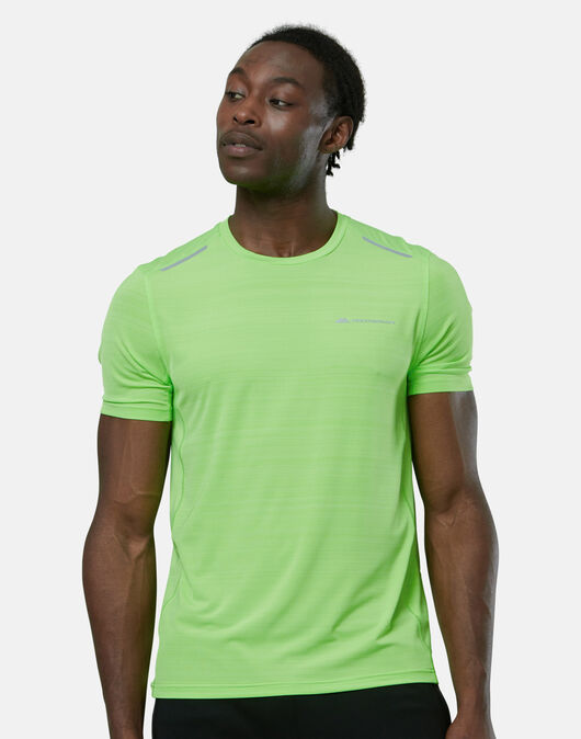 Monterrain Mens Lyder 2.0 Space Dye T-Shirt - Green | Life Style Sports IE