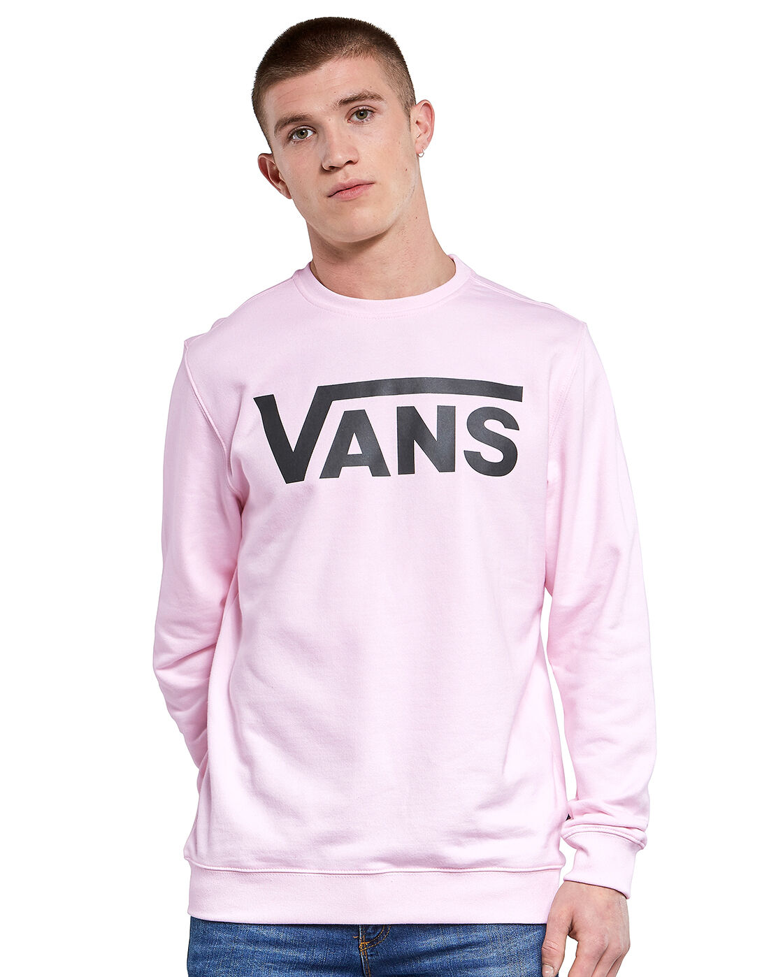 mens pink vans hoodie