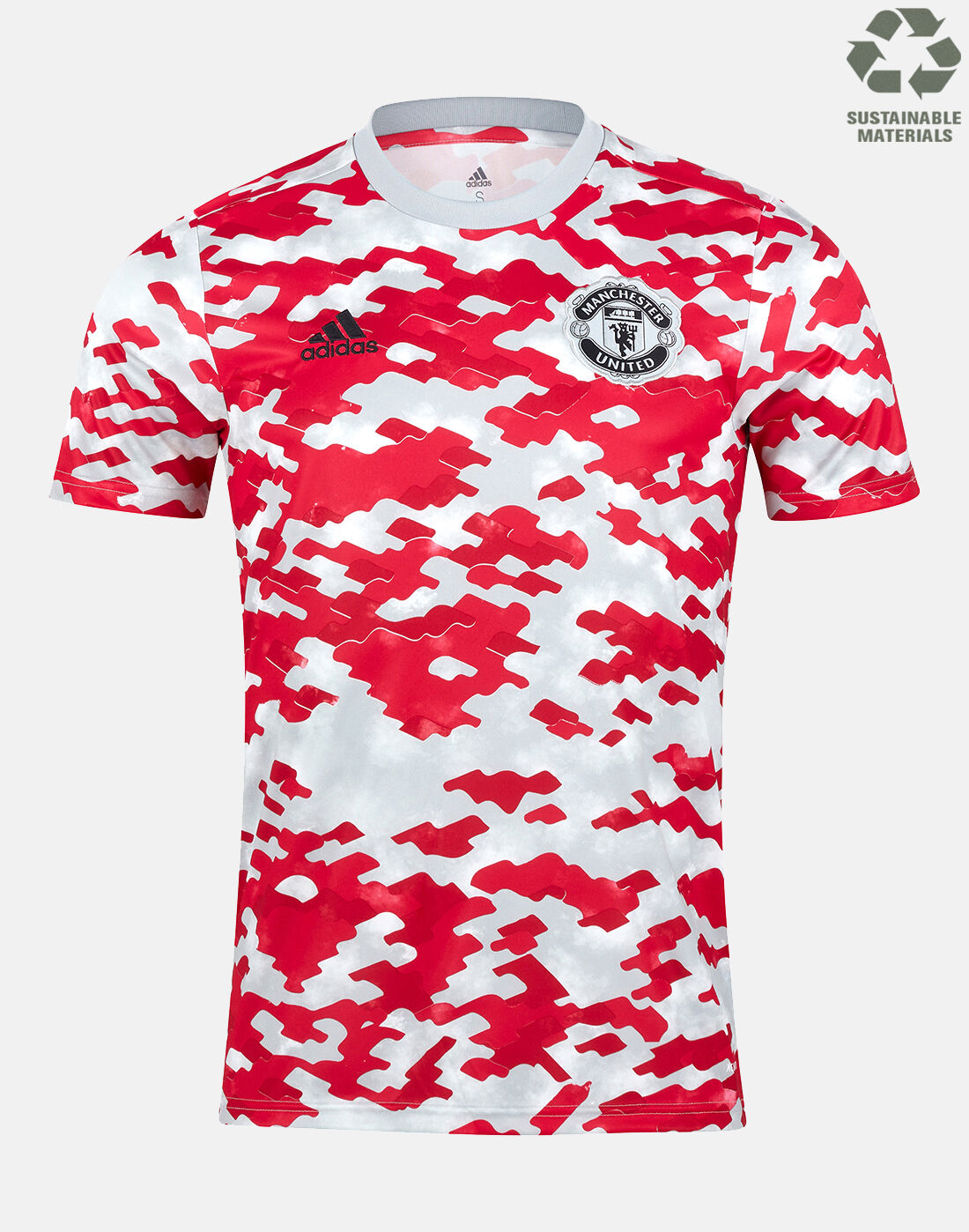 adidas Adult Manchester United 21/22 Pre Match Jersey - Red | nike ...