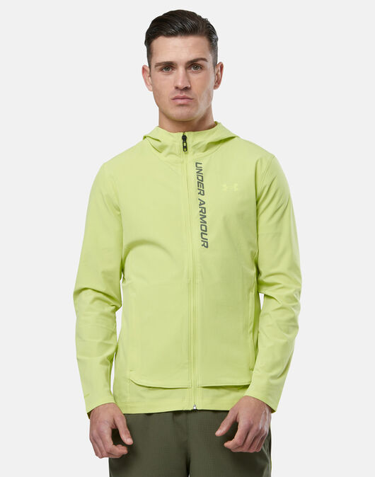 Under Armour Mens Outrun The Storm Jacket - Yellow