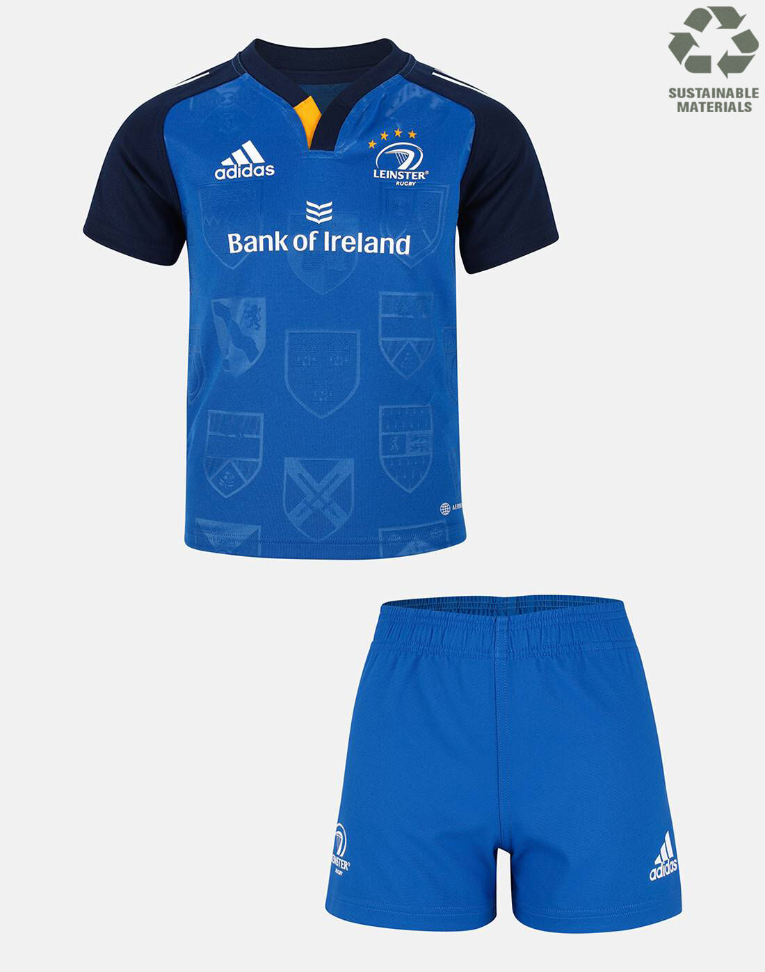 GreSeaso Camisetas de rugby para hombre Leinster Home Rugby Jersey Regular Fit Sportswear 