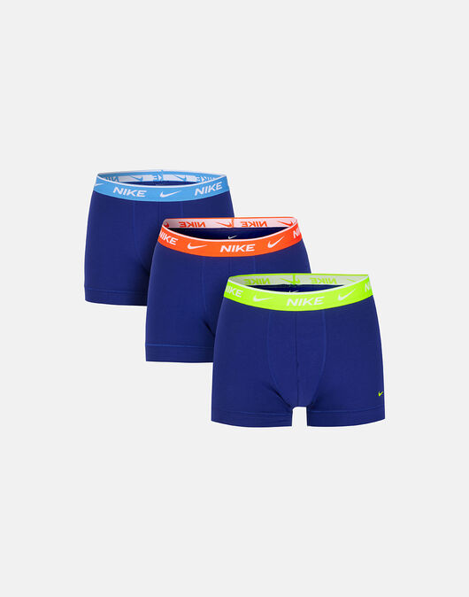 Mens Cotton Stretch 3 Pack Trunk Boxers