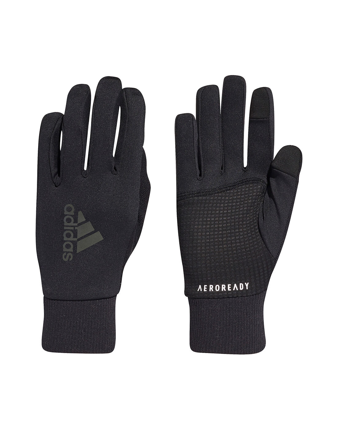 adidas Run Gloves Aero Ready - Black | Life Style Sports EU