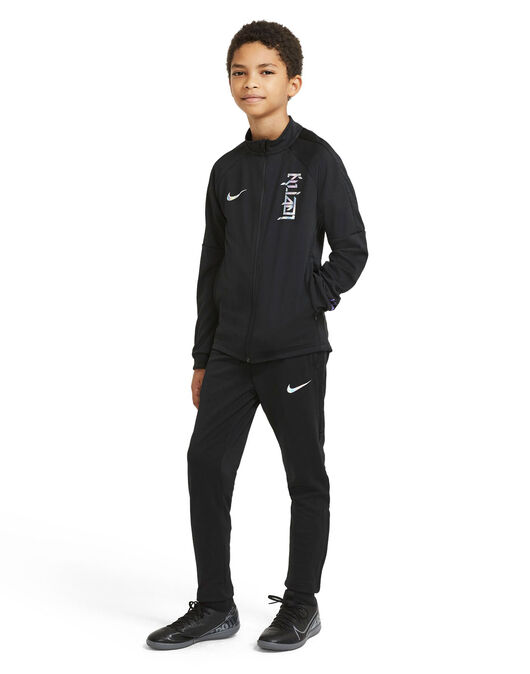 Nike Older Kids Mbappe Tracksuit Black Life Style Fitforhealth Sports Eu - girls adidas track suit bottoms roblox