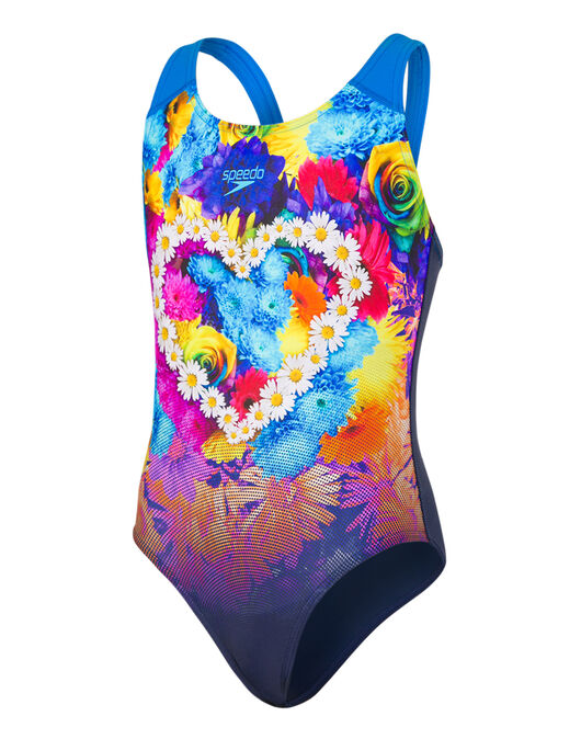 Girls Digital Printed Swimsuit