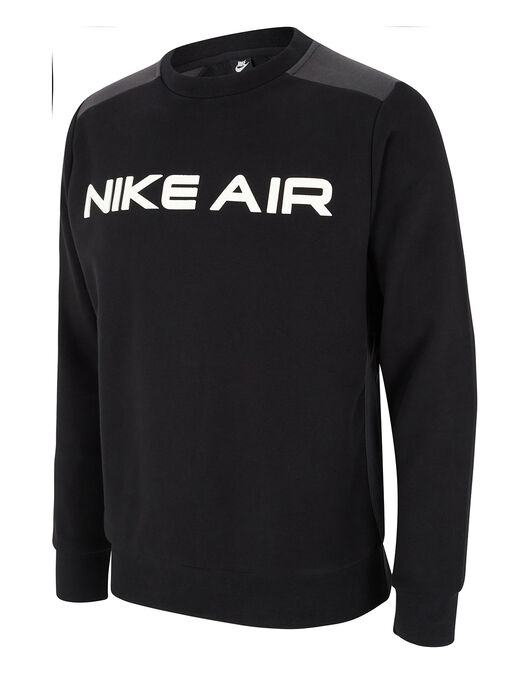 Nike Mens Nike Air Crew Sweatshirt - Black | Life Style Sports