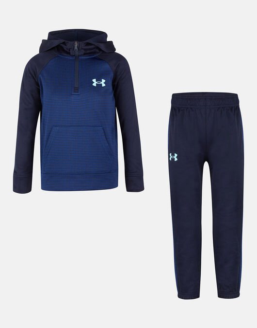 Under Armour Younger Boys Quarter Zip Tracksuit - Blue | Life Style ...