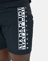 Mens Box Logo Beach Shorts