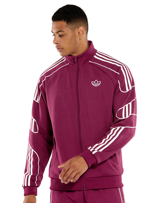 adidas Mens Flamestrike Track Top - Red | Life Style Sports UK