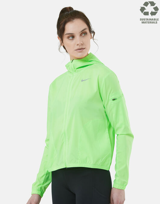 Nike WOMENS NIKE HOODED JACKET Green Style Sports EU