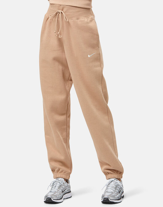 Nike Womens Phoenix Fleece Pants - Cream