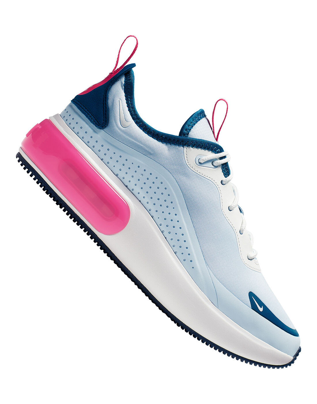 nike pink and blue trainers