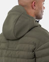 Mens Theran Hybrid Hooded Jacket