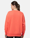Womens Essential Fleece Crew Neck Sweatshirt