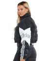 Womens Cropped Puffer Jacket