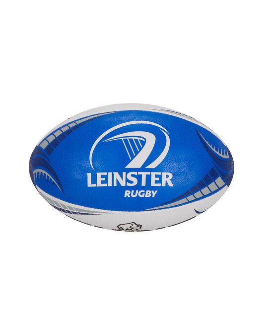 Rhino Leinster Supporters Rugby Ball, Plain White Rugby Ball