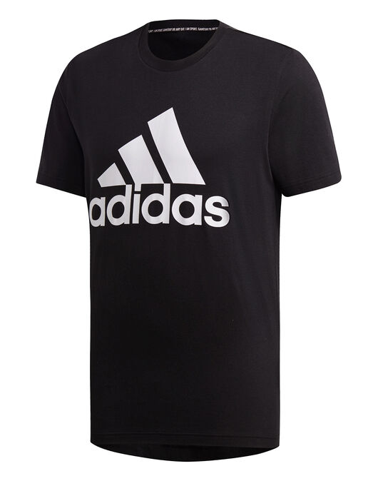 adidas Mens Logo T-Shirt - Black | Life Style Sports IE
