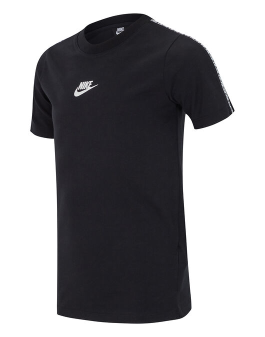 Nike Older Boys Repeat T-Shirt - Black | Life Style Sports IE