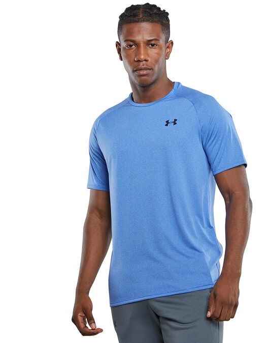 Under Armour Mens Tech 2.0 Novelty T-Shirt - Blue | Life Style Sports IE