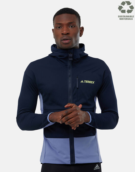 adidas Mens Terrex Zupahike HD Jacket - Navy | Life Style Sports UK