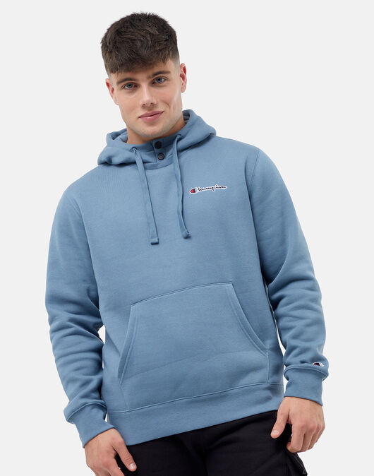 Champion Mens Rochester Logo Hoodie - Blue | Life Style Sports IE