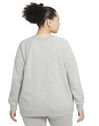 Womens Essential  Fleece Crewneck Sweatshirt