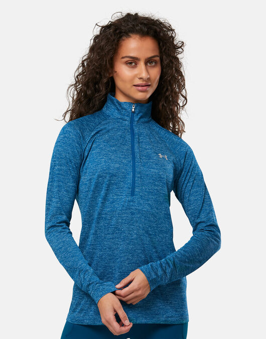 Womens Tech Half Zip Top