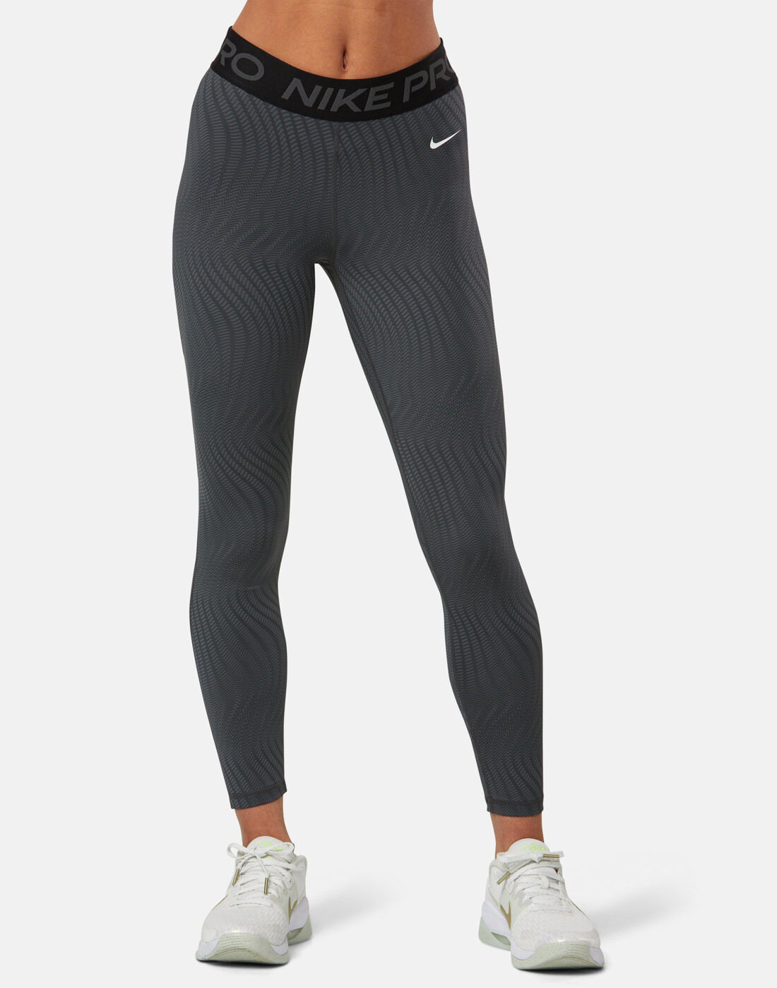 Nike Womens Running Leggings 3/4 Sportswear Gym Bottom Activewear Black S M  L XL | eBay