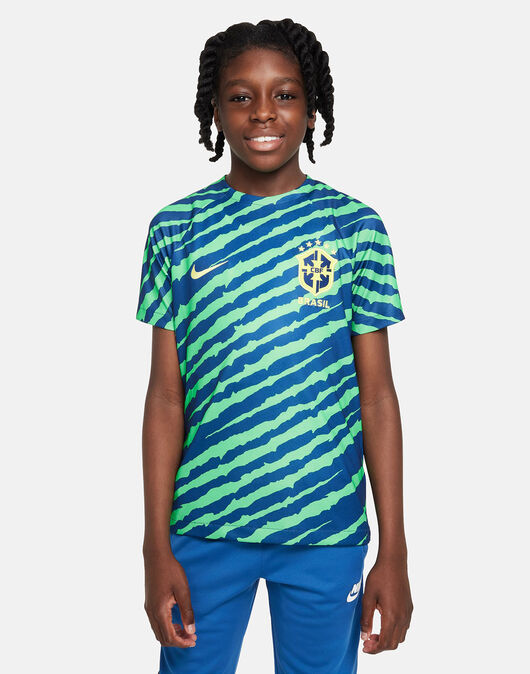 Kids Brazil Pre Match T-Shirt