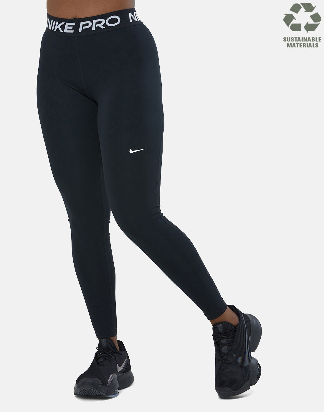 Nike Pro Women's High-Waisted 7/8 Training Leggings with Pockets. Nike AU