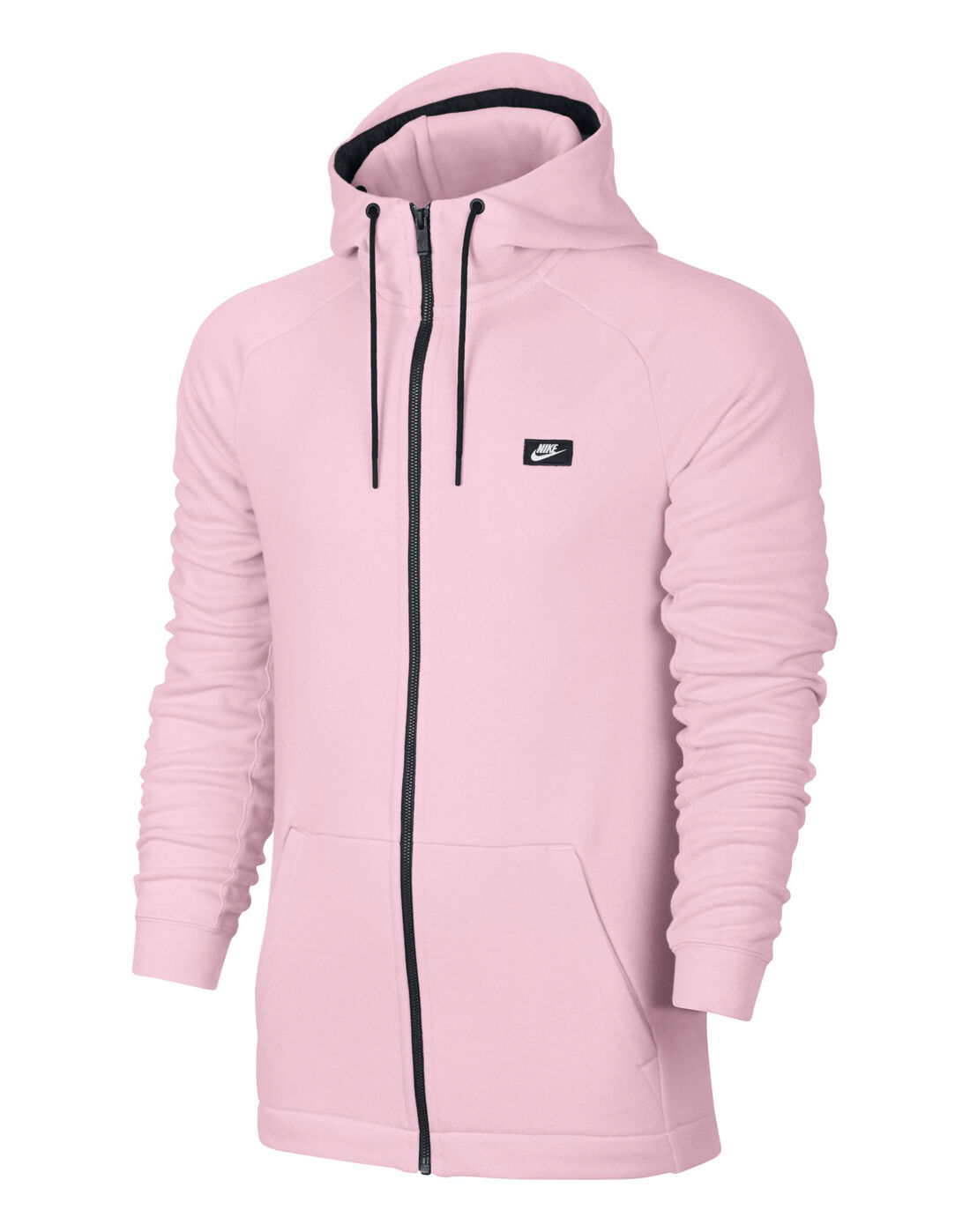 pink nike zip up jacket