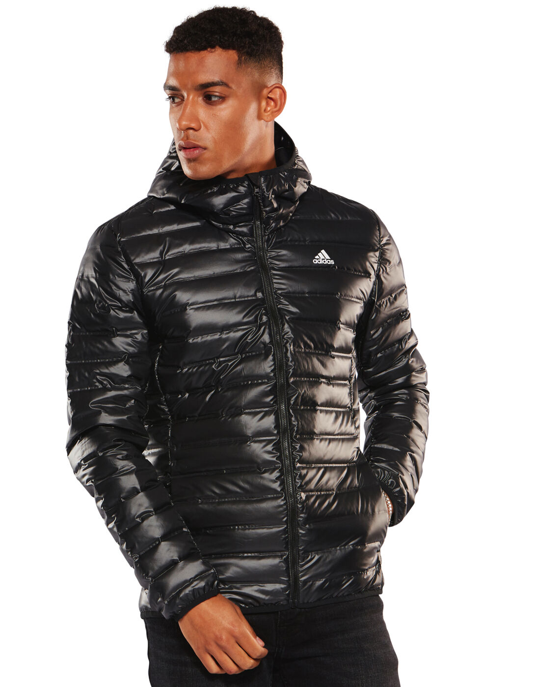 adidas packable down jacket