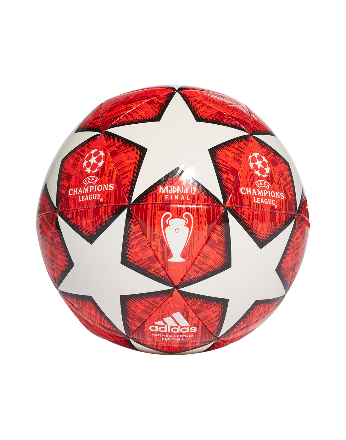 Red adidas Champions League Football 