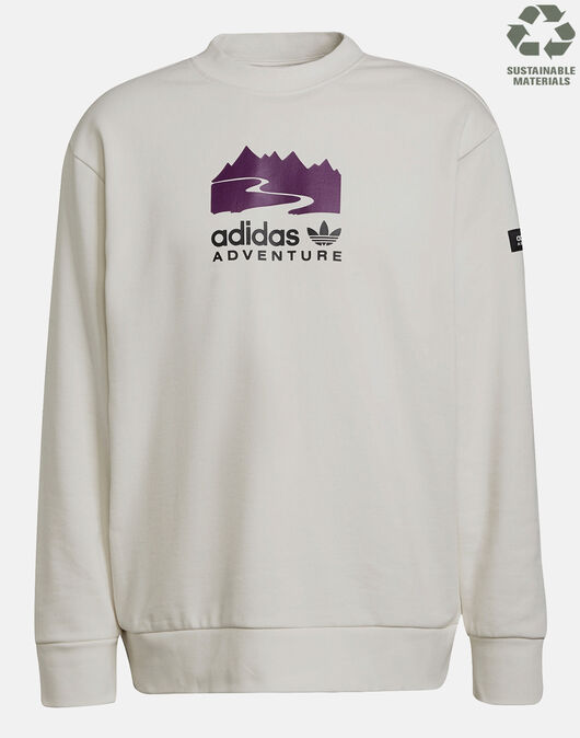 Mens Adventure Crew Neck Sweatshirt