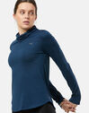 Womens Run Cloudspun High Neck Long Sleeved T-shirt