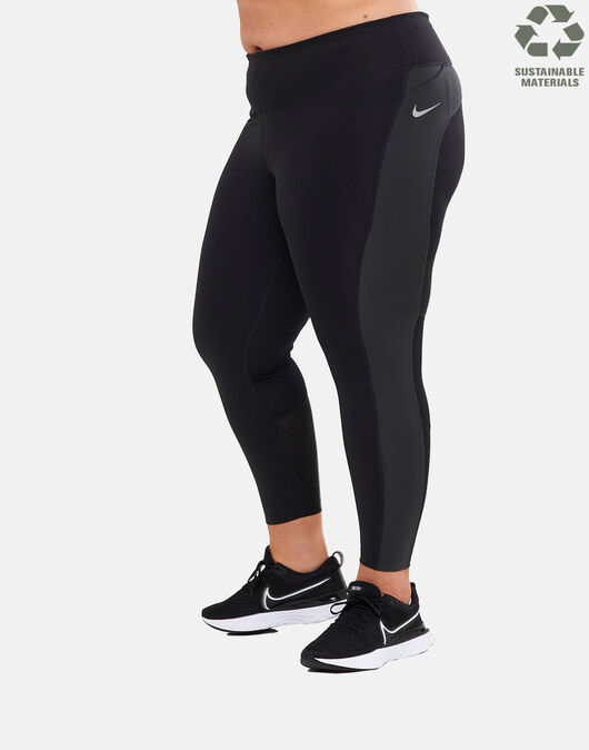 Nike Womens Epic Fast 7/8 Leggings - Black