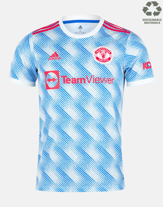 adidas Adult Manchester United 21/22 Away Jersey - Blue | Life Style ...