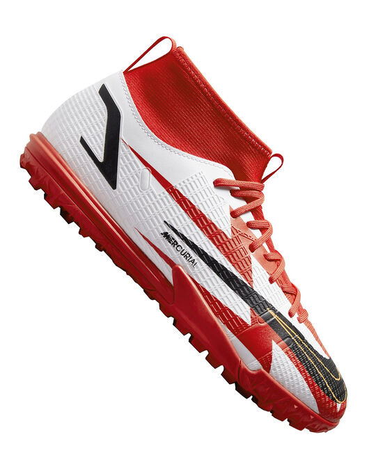 Nike Kids Superfly 8 Academy CR7 Astro Turf - Red
