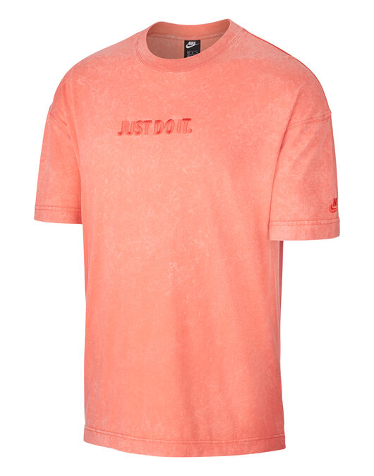 Ardiente De otra manera justa Nike Mens JDI Washed T-Shirt - Orange | Life Style Sports EU
