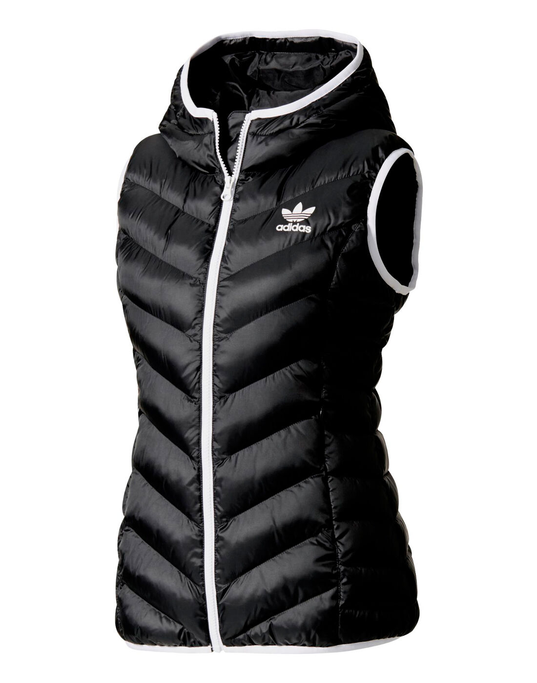 adidas Originals Womens Slim Vest - Black | Life Style Sports IE