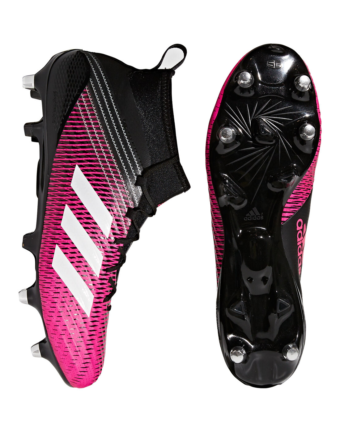 pink rugby boots
