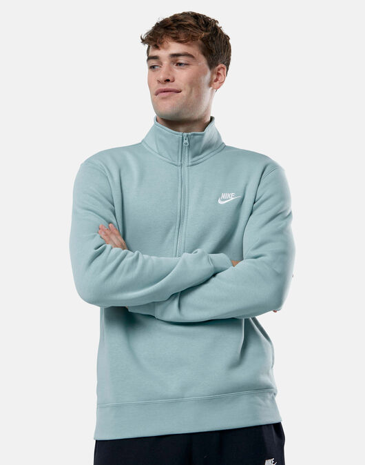 Mens Club Fleece Half Zip