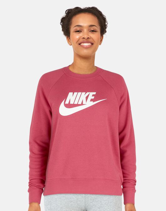 Womens  Essential Fleece Crewneck Sweatshirt